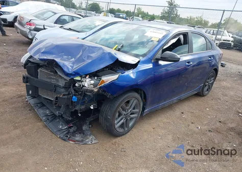 2021 Kia Forte Gt-Line из США, поврежденный, VIN 3KPF34AD3ME358006